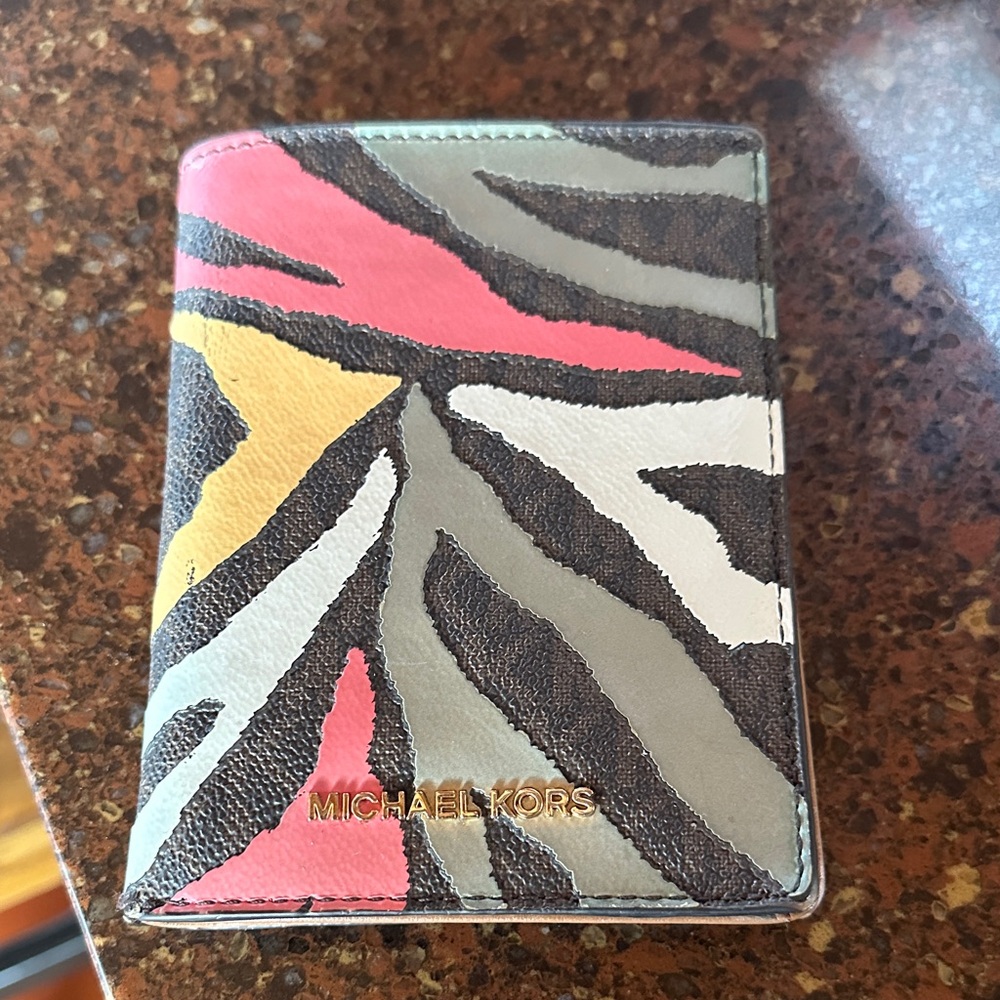Michael Kors Tan Leather Wallet